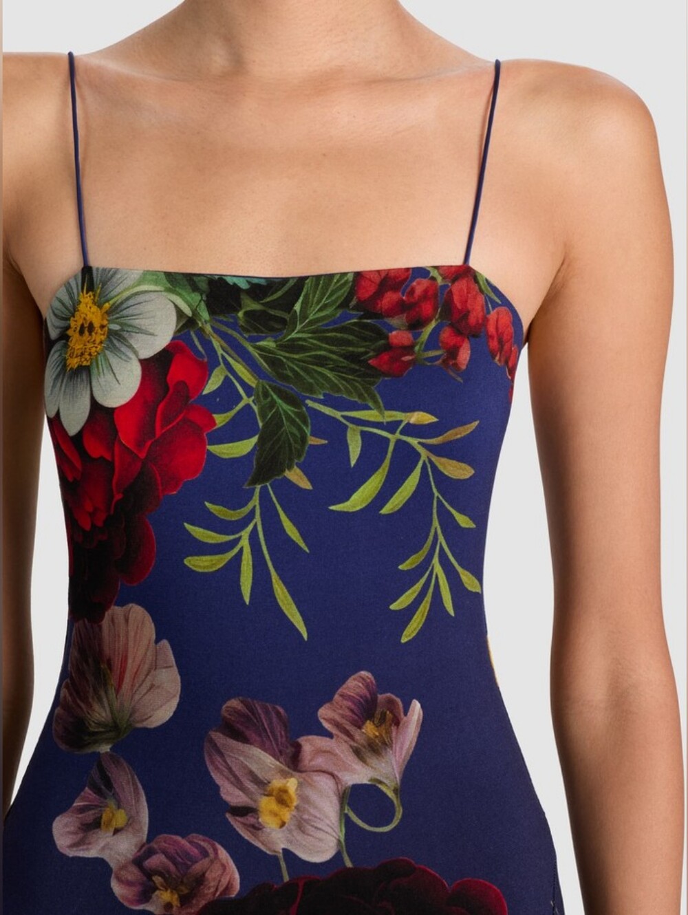 Alice + Olivia Augusta Maxi Dress in Magic Garden Gardient - Picture 16 of 16